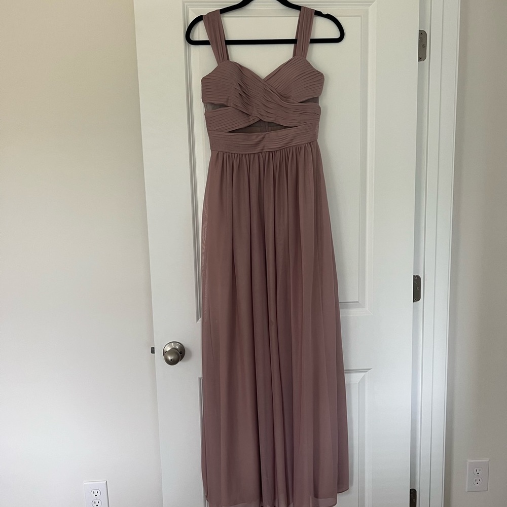 Mauve Birdy Grey Dress